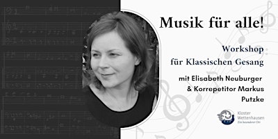 Hauptbild für Musik für alle! Workshop für Klassischen Gesang