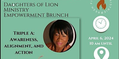 DAUGHTER'S  OF THE LION BRUNCH 2024 primary image