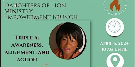 DAUGHTER'S  OF THE LION BRUNCH 2024