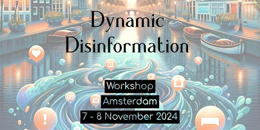 Imagen principal de Dynamic Disinfo Workshop