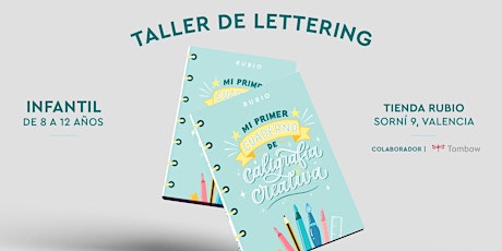 Taller de Lettering infantil RUBIO 12 de abril, nivel intermedio.