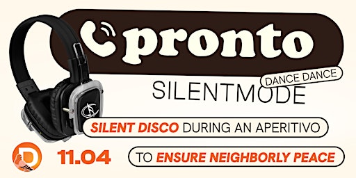 Immagine principale di PRONTO - SILENT DISCO @DrinBZ 