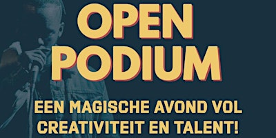 Open Podium Avond XL primary image