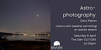 Astrophotography workshop with Davy Patton primary image