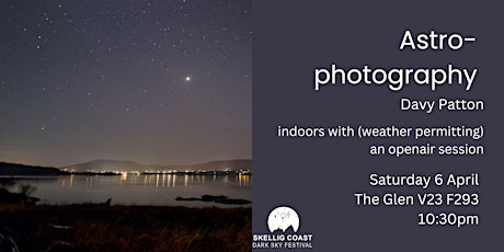 Astrophotography workshop with Davy Patton