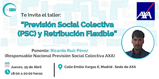 Previsión Social Colectiva (PSC) y Retribución Flexible primary image