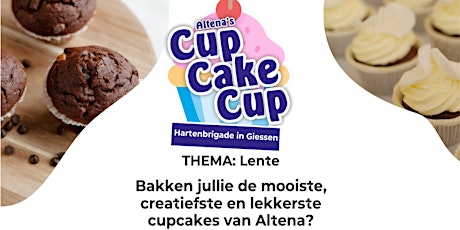 Cup Cake Cup thema Lente