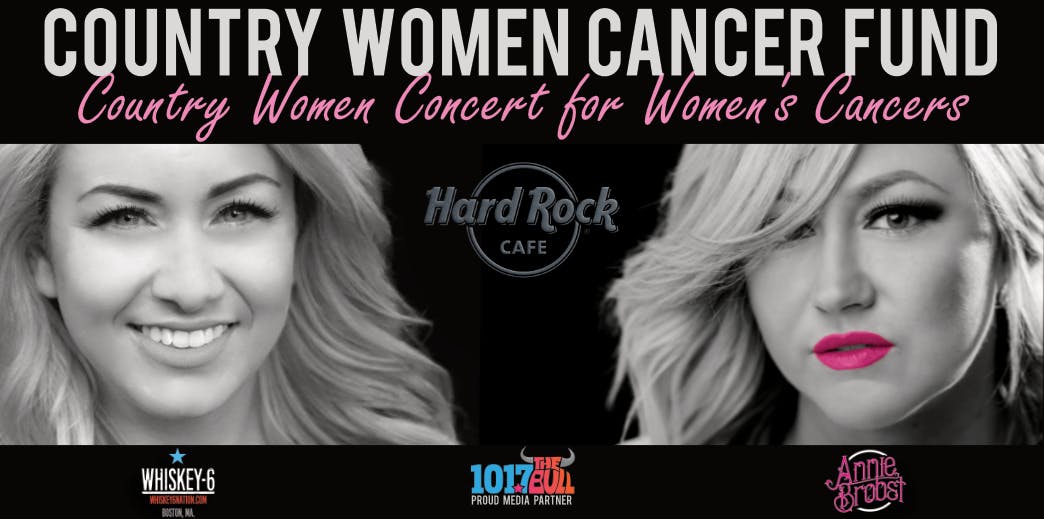Country Women Concert for Women's Cancers - Hard Rock Cafe Boston Ma.