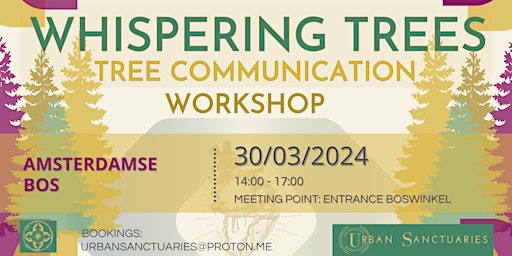 Imagem principal do evento "Whispering Trees" - Tree Communication Workshop
