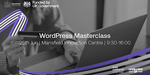 Imagem principal do evento WordPress Masterclass