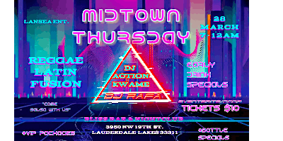 Imagem principal do evento Midtown Thursdays Latin Reggae Fusion