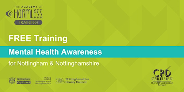 Mental Health Awareness training (Nottingham, Nottinghamshire & Bassetlaw)