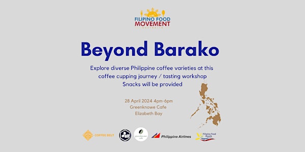 Beyond Barako - A Philippine Coffee Cupping Journey / Tasting workshop