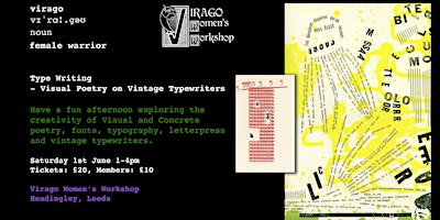 Type Writing - Visual Poetry on Vintage Typewriters primary image