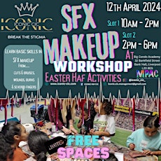 Free kids workshop special effects and stage make up