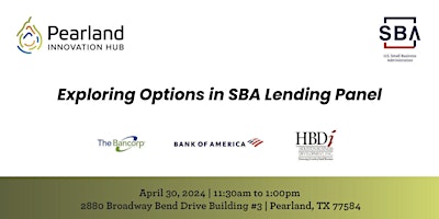 Primaire afbeelding van Exploring Options in SBA Lending – Panel