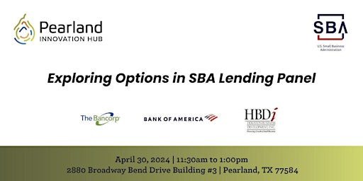 Immagine principale di Exploring Options in SBA Lending – Panel 