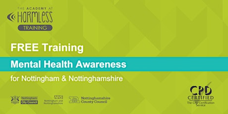 Mental Health Awareness training (Nottingham, Nottinghamshire & Bassetlaw) primary image