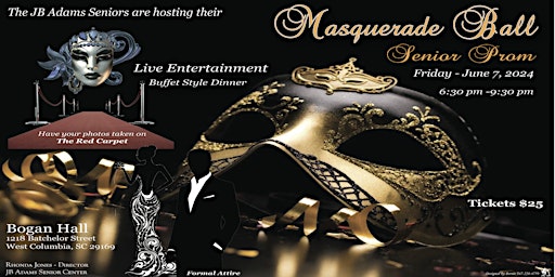 Imagem principal do evento Masquerade Ball Adult Prom