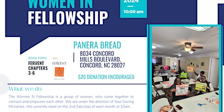 Women in Fellowship Coffee Shop Meet up