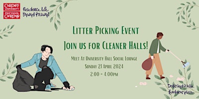 Uni Hall Litter Pick ¦ Casglu Sbwriel Neuadd Y Brifysgol  primärbild