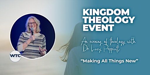 Imagem principal do evento Kingdom Theology Event in Derby with Dr Lucy Peppiatt