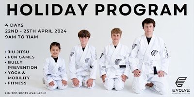Imagen principal de Evolve Brazilian Jiu Jitsu Kids Holiday Program