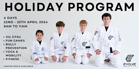 Evolve Brazilian Jiu Jitsu Kids Holiday Program