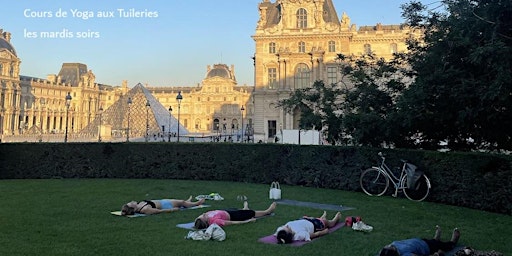 Cours de Yoga tous niveaux plein air aux Tuileries