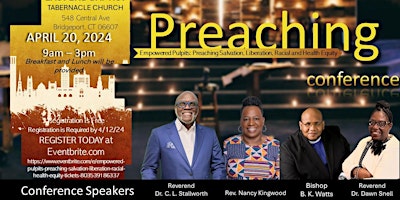 Empowered Pulpits: Preaching Salvation, Liberation, Racial & Health Equity primary image