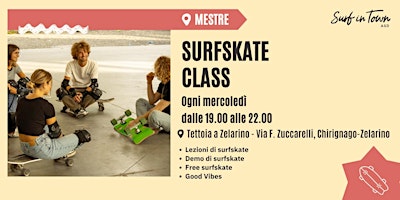 Imagem principal de Corsi di Surfskate Veneto - tutti i livelli marzo/aprile