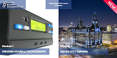 Imagem principal do evento Drivers' Hours Tachograph / Safer City Driver (Crayford)