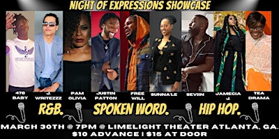 Primaire afbeelding van Terror Dome Entertainment Presents Night Of Expressions SHOWCASE