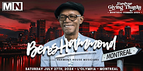 BERES HAMMOND Live In Concert In MONTREAL