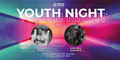 Primaire afbeelding van Youth Night @ Kingdom Culture