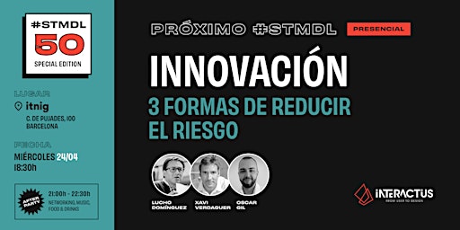 Hauptbild für Innovación: 3 formas de reducir el riesgo