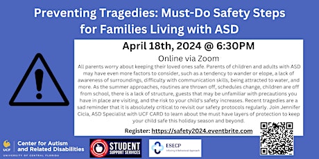 Preventing Tragedies: Must-Do Safety Steps for Families Living with ASD