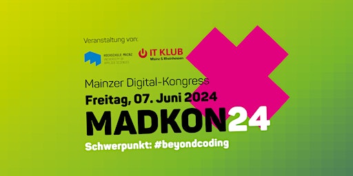 Imagen principal de MADKON24 - Mainzer Digitalkongress