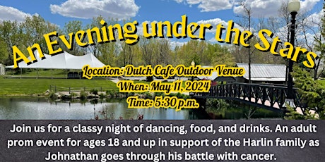 An Evening Under the stars Adult prom.
