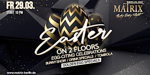 Matrix Club Berlin "EASTER WEEKEND - PART 2" 29.03.2024 primary image