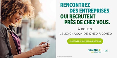 Immagine principale di Les entreprises de Rouen et alentours recrutent ! 