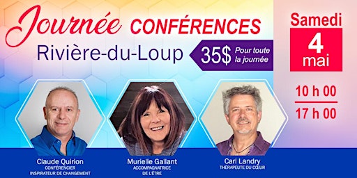 Imagem principal do evento Journée Conférence, Rivière-du-Loup