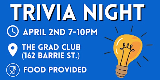 Primaire afbeelding van SGPS Trivia Night