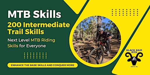 Image principale de 200 Intermediate Trail Skills [3hrs]: MTB Skills