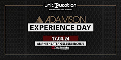 Immagine principale di Unit(Ed)ucation Days: ADAMSON Experience Day (Gelsenkirchen) 