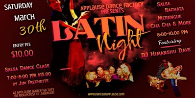 Imagen principal de Latin Night Dance Party - Salsa Bachata Music & More