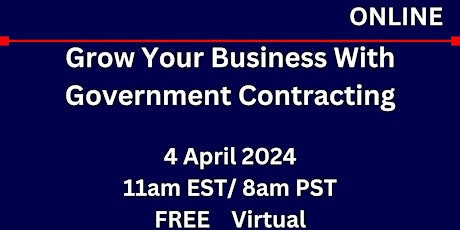 Grow Your Business With Government Contracting
