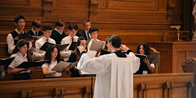 Immagine principale di Solemn Sung Vespers with +Cordileone & Chesterton St. James Academy Choir 