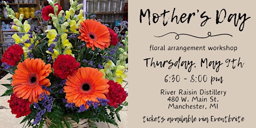 Imagen principal de Mother's Day Floral Arrangement Workshop