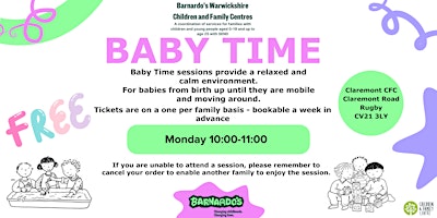 Baby Time - Claremont CFC primary image